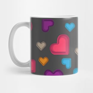 impossible colorful heart Mug